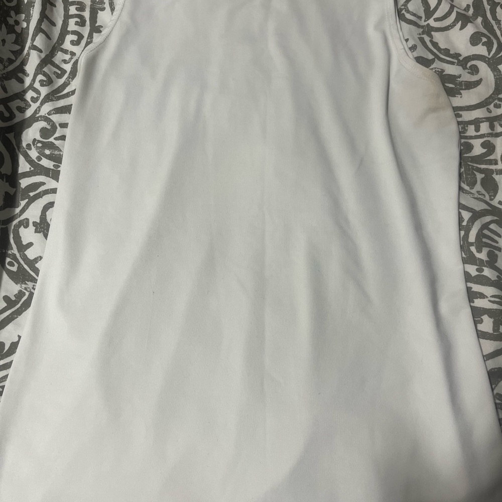 White Sleeveless Top